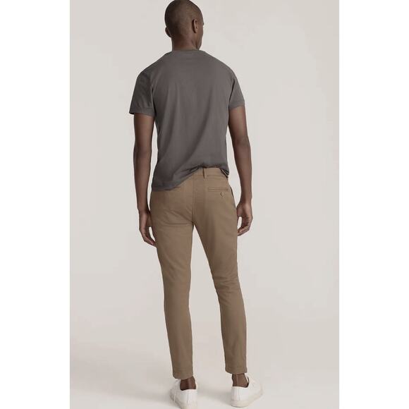 J.Crew 250 Skinny Fit Core Stretch Chino Pants Mens W30 L32 Brown AB613 Twill - Picture 2 of 11